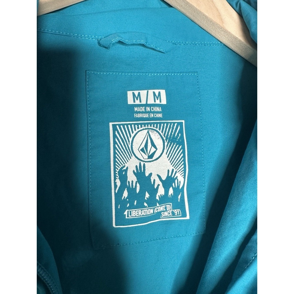 VOLCOM Men's MONA VISA Half Zip Anorak Shell Jacket - Medium - Picture 5 of 13